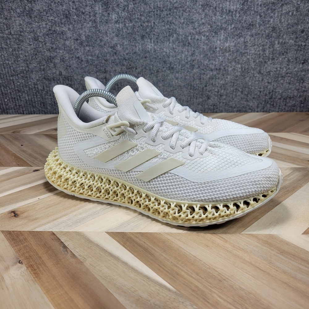 Adidas 4DFWD Women's Size 8.5 US GX9271 Cloud Triple White Low Top Athletic Shoe
